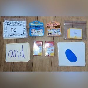 Reading Bundle Flash Card Bundle High Frequency Words Bundle Colors Language Art